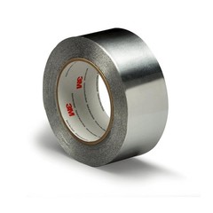 ✅BULK 3M 363 Silver Aluminum Tape – 3/4 in Width x 36 yd- 7.3 mil – 48 COUNT