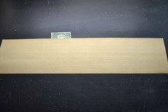 Ash Raw Wood Veneer Sheet 10 x 48 inches 1/42nd thick i4682-14