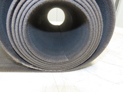 16″W x 21′ 10″ Soft Top Polyester Nylon Conveyor Belt Tan 1/8″Thick Laced