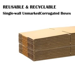 10/30 Pack 10 x 8 x 6 Inch Brown/Kraft Corrugated Cardboard Shipping Box