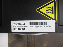 NEW KUKA KK69N-YYYY-057 Roboter AC Servo Motor 10.7 kW 3000 RPM 600 Volt 22 Amp