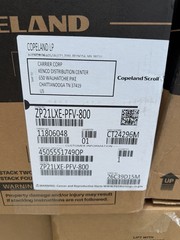 New ZP21LXE-PFV-800 Copeland Scroll Compressor – 20,947 Btu R-410a