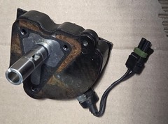 M46 pump manual control, Danfoss, with NSS, 4700033, 4461049, 4461051, 4461305