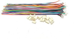 20 Pairs JST SH 1.0mm 6 Pin Male Female Connector Cable Wire Kit