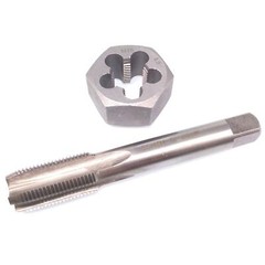 US Stock HSS M18 x 1.5mm Tap & 18×1.5mm Hexagon Die Metric Thread Right Hand Set