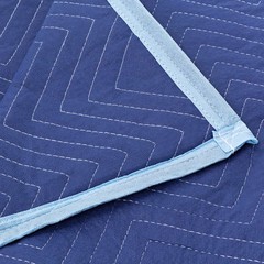 10 Moving Blankets Furniture Pads – Deluxe Pro – 80″ x 72″ Royal Blue