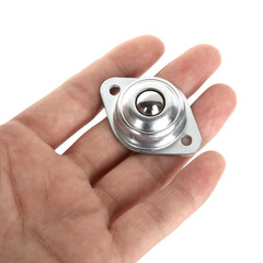 16 Pack 1/2″ Roller Ball Transfer Bearings, Carbon Steel Ball Transfer Unit Swiv