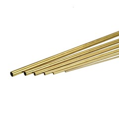 uxcell Brass Tube 2mm 3mm 4mm 5mm 6mm 7mm OD x 0.5mm Wall Thickness 300mm Length