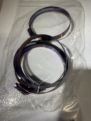 Titanium works titanium Clamp Adjustable 1.5-2” and 3-3.5” Clamps for wrx /sti