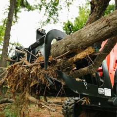 Titan Attachments 60in Economy Skid Steer Root Grapple Bucket Attachment