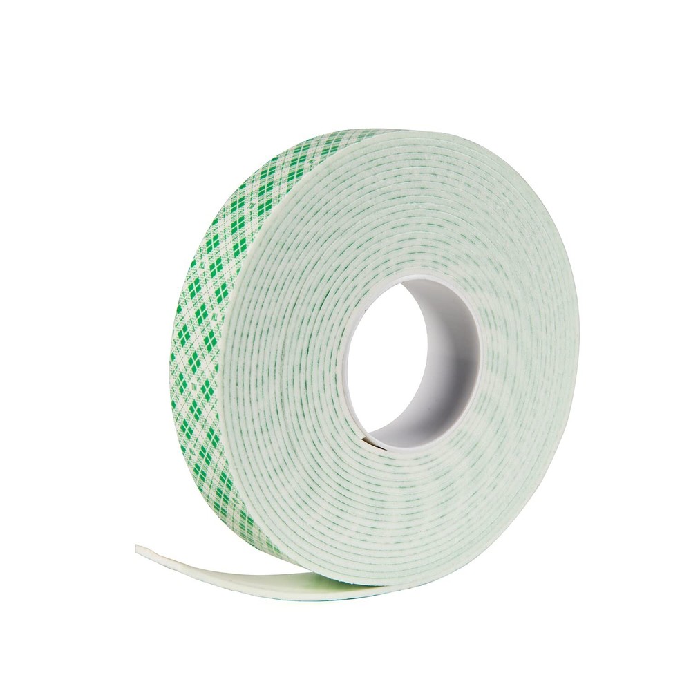 3M 4026 Double Coated Urethane Foam Tape, Attaching, 0.75 in x 5 yd, 1 Roll