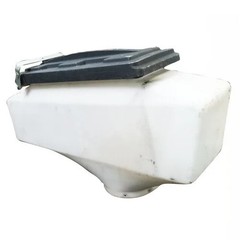 Used Seed Hopper With Lid 3 Bushel fits Massey Ferguson 8531 fits White N858971