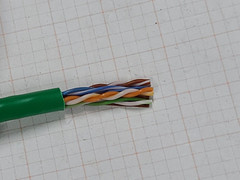 Windy City Wire 23/4P CAT6 550MHz UTP Network Cable CMR Riser Green /100ft