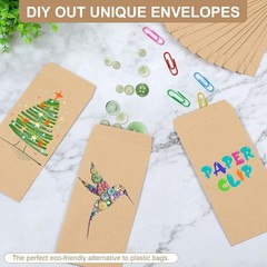 120-Pack Money Envelopes for Banks, Cash, Coins, and Budgeting, 3.5 x 6.5 In New