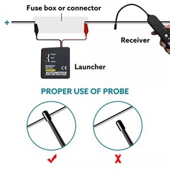 Automotive Short and Open Finder Circuit Tester DC 6-42V Car Wire Tracker Tools