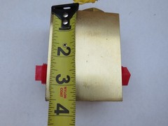CTE Chem Tec 500B 500BBPHF NO Bypass Set Point water flow magnetic Valve Brass
