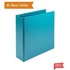 Plant-Based 3 Inch Durable Round Ring, View Binder, Eco-Friendly, USDA Certif…