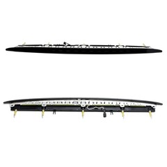 iJDMTOY OE-Spec Dark Smoked Lens Full LED Trunk Lid Third Brake Light Bar Ass…