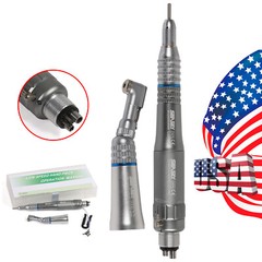 NSK Style Dental Slow Low Speed Handpiece Straight Contra Angle Air Motor 4/2H