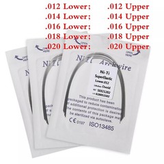 Dental Super Elastic Niti Round Arch Wires Arch Wire for Bracket Braces USA