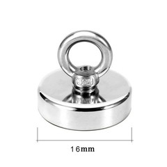 Neodymium Fishing Magnets Pulling Force Super Strong Round Rare Earth