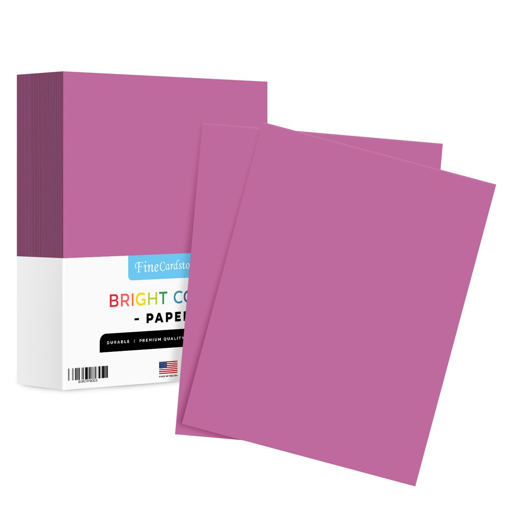 Planetary Purple Bright Color Paper, 24lb Bond (90GSM), 8.5 x 11, 500 Sheets