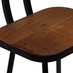 Bar Table and Chair Set Dining Table Set 3 Piece Solid Reclaimed Wood vidaXL