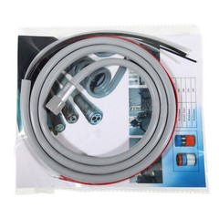 Dental 6 Hole Silicone Hose Tubing Tube for Fiber Optic High Speed Handpiece New