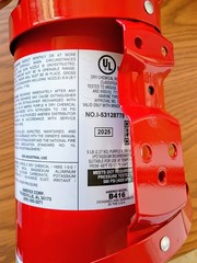 Amerex B416TS 5 lb ABC Fire Extinguisher with Marine Bracket New Sealed