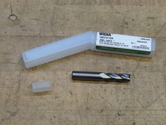 Widia Hanita 5879214 GP Solid Carbide end mill 4Fl 3/8×3/8x1x2-1/2″