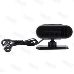 1x New 200W 12V Car Heater Cooling Fan For Windshield Defrosting – Orange/Black