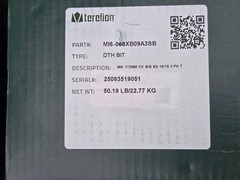 TERELION – MI6 – 172MM CV B/B 9G 18/18 3 FH T – DTH BIT – 6 3/4″ – Convex 50lbs