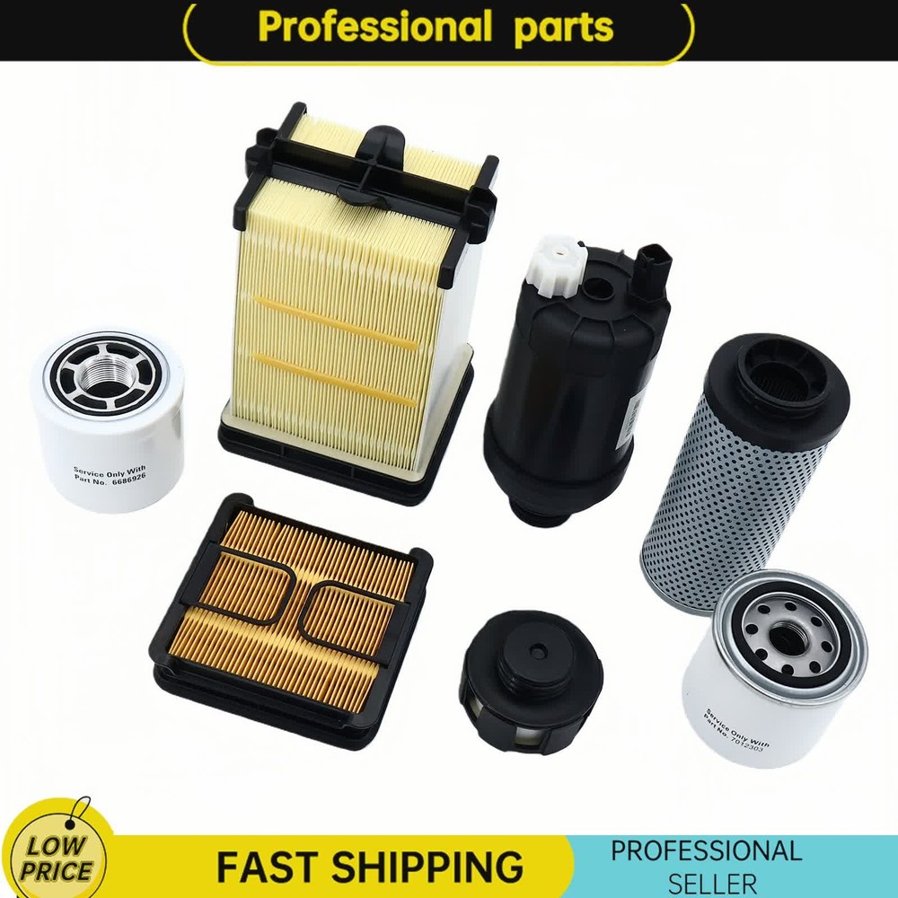 Fit Bobcat S590 T550 T590 T630 T450 S450 S510 S530 S550 S570 Filter Service Kit