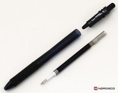Pentel EnerGel BL110 1.0mm Bold, Black Gel Ink, 3 Pens with 6 LR10-A Refills