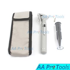 (Lot of 2) Yellow + Gray – Fiber Optic Mini Otoscope Pocket ENT Examination Set