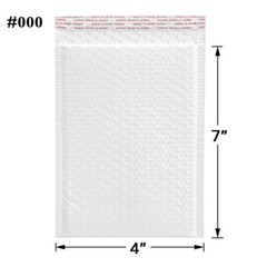 104PCs Thicken Poly Bubble Mailers 4 Layers Padded Envelopes Self Sealing US