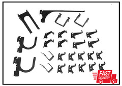 Wall Control Pegboard Utility Hooks Assortment Rust-Resistant 1 in. Tall Slot