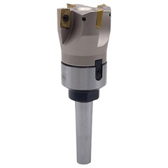 CME 2″ 90° Indexable Face Mill w/ MT2 Arbor, APKT1604 Inserts Included, 4 Flutes