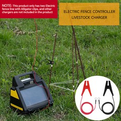 Electric Fence Controller Charger Kits For Animal Cattle Poultry Supplies