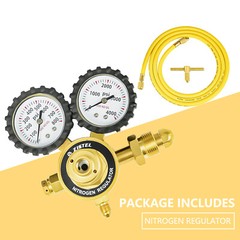 Nitrogen Regulator, 0-800 PSI, 0-4000PSI Output Pressure,CGA580 Inlet Connection
