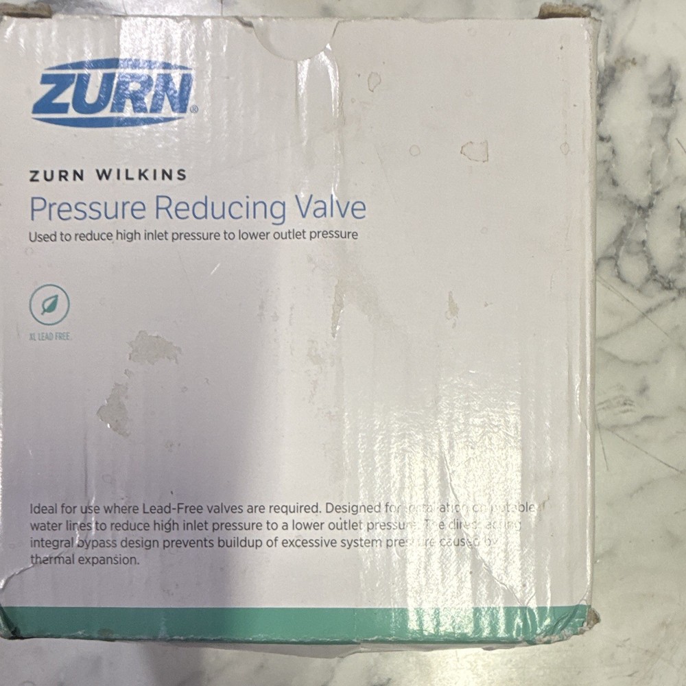 Zurn Wilkins 34-70XLDU 3/4 in Double Union Pressure Reducing Valve Brass 25-75
