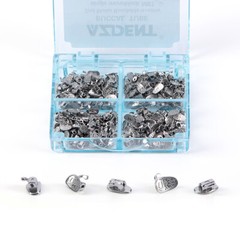 AZDENT Dental Ortho Buccal Tube 1st 2nd Molar Roth/MBT 022 018 Bondable Non-Conv
