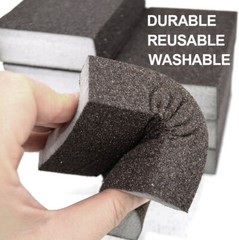 12PCS 60-220 Grit Drywall Sanding Sponge Block Pads Wet Dry Sandpaper Sand Paper