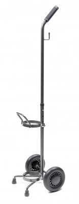 Graham-Field John Bunn Cylinder Cart Silver Vein Hammertone