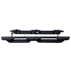 Steel Running Boards Side Steps Black 2010-2024 for Dodge Ram 2500/3500 Quad Cab