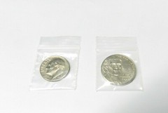 1000 Bags Reclosable 2mil Clear 1″ x 1″ Mini Poly Bags 1×1 Baggies 1,000 Pcs