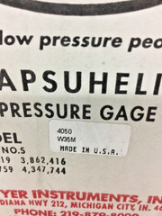 Dwyer 4050C Capsuhelic Gage