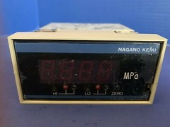 NAGANO KEIKI GC82-219 Digital Indicator, 24 VDC, -0.1 to 0.3 MPa, 0-5VDC
