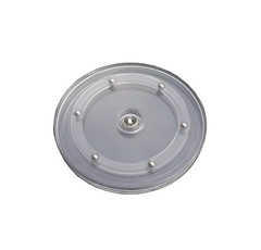 FixtureDisplays® 6″ Clear Plastic Spinner Lazy Susan Turntable 6″,