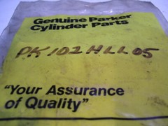 NIB PARKER PK102HLL05 TEFLON SEAL KIT 1″ ROD HL/2HL /1LL-3LL /2H/L/VHL CYL P4214